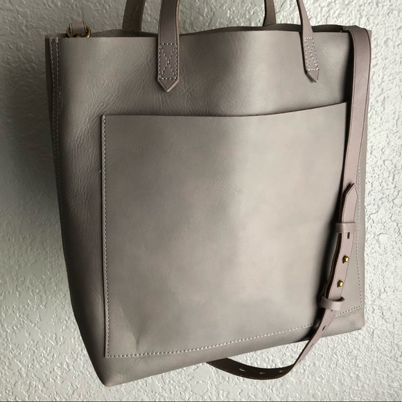Madewell Handbags - ❣️SOLD - Madewell Medium Transport Tote Stonewall